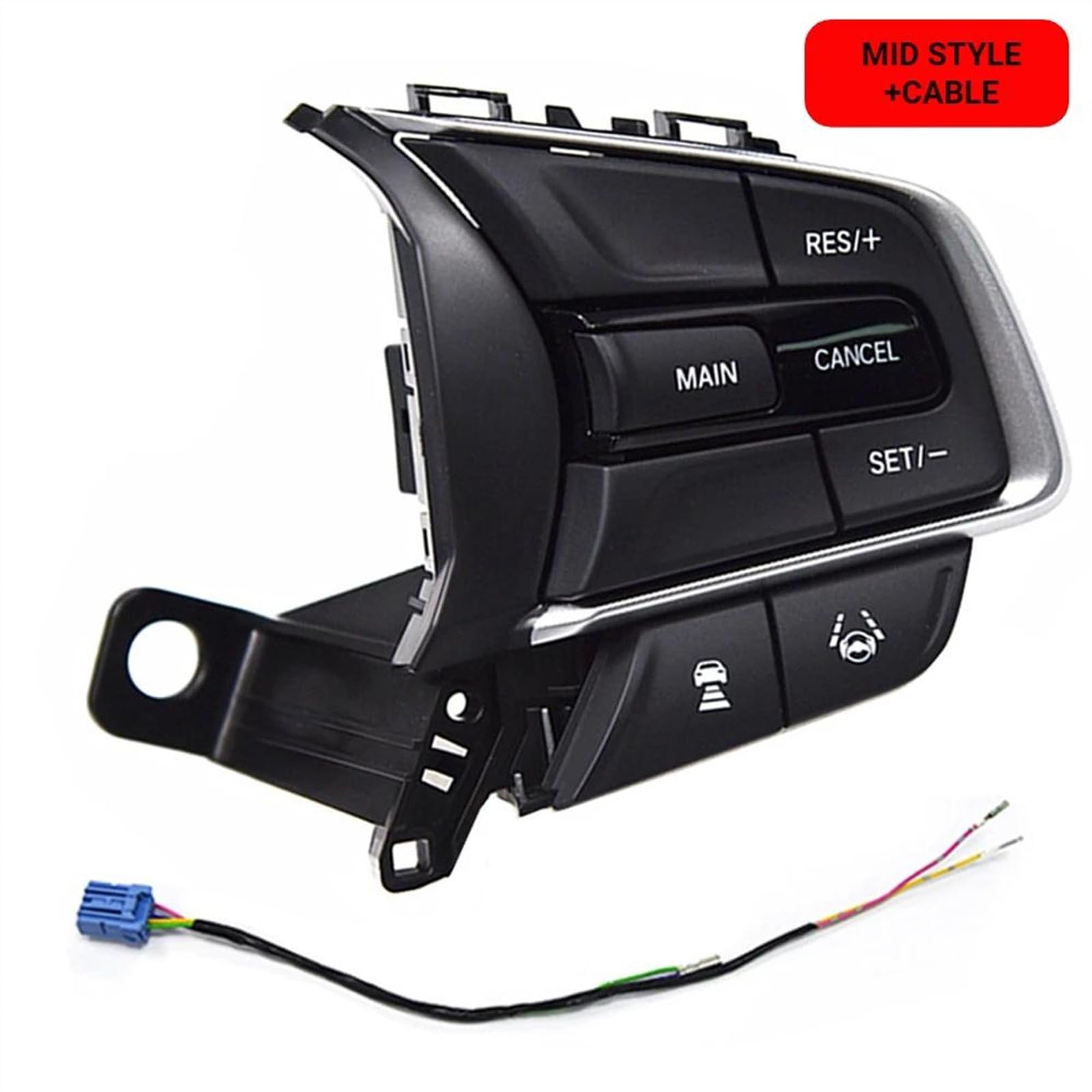 Pulsante Controllo Volante Compatibile Con Accord No.10th 2018 2021 2022 Interruttori Per Auto Pulsanti Sul Volante Cruise Switch Accessori Interni Retroilluminazione Lato Destro
