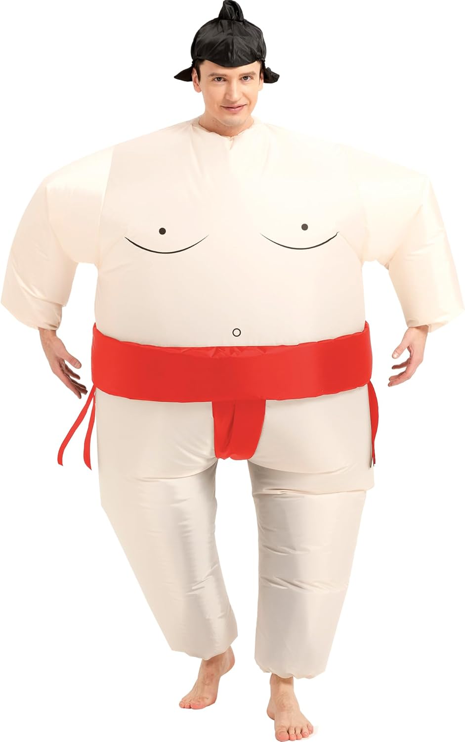 Inflatable Costume Adult,Blow Up Wrestler Costumes,Inflatable Sumo Costume,Halloween Costumes for Men Women - Image 5