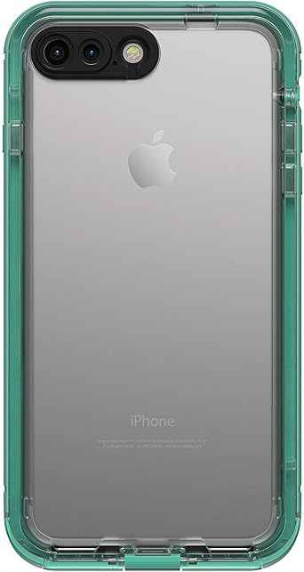 LifeProof NUUD SERIES Waterproof Case for iPhone 7 Plus ONLY - Retail Packaging - MERMAID SOFT MINT/TALISIDE TEAL/CLEAR