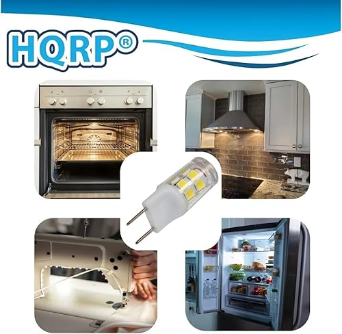 Hqrp 88777470518164 2-Pack G8 Bi-Pin 17 Leds Light Bulb Smd 2835 Cool White thumb #4