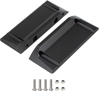 AMK Aluminum Alloy SCX10 II Rock Slider 1/10 Scale RC Crawler Side Pedal Steps for Axial SCX10 Upgrades Element EnduroSide Plate