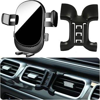 Car Phone Holder for Mercedes-Benz GLE-Class/GLS Class Auto Accessories [Only for 2020-2024 GLE & GLS] [Auto Lock Hands Free Cell Phone Mount Car fits for iPhone & All Smartphones]