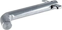 CURT 21551 Swivel Trailer Hitch Pin 5/8" for 2" Receivers - Corrosion-Resistant Zinc, Integrated Clip, Easy-Grip Handle