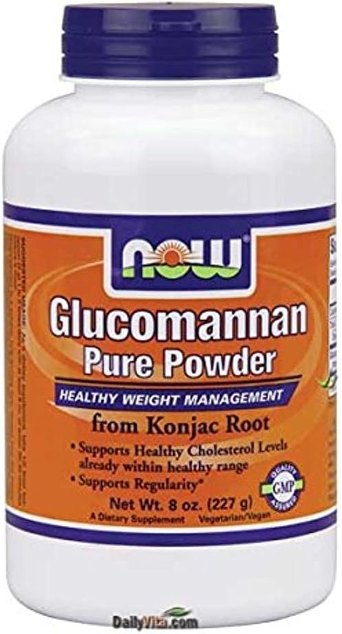 Now Glucomannan Powder - 8 oz ( Multi-Pack)