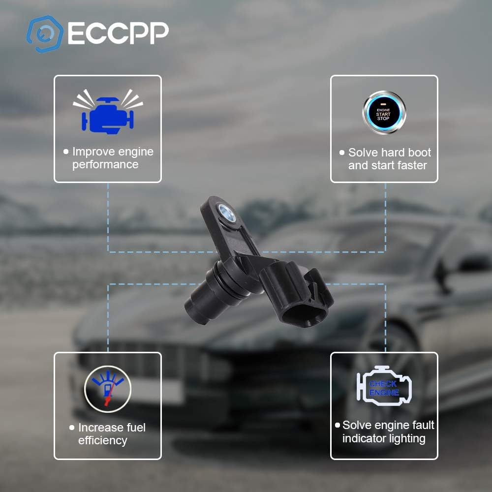 ECCPP 2PCS Camshaft Position Sensor Fit for 2010-2015 for Buick LaCrosse 2011-2016 for Buick Regal 2012-2015 for Buick Verano 2008 2010-2015 for Chevrolet Captiva Sport CPS Sensor