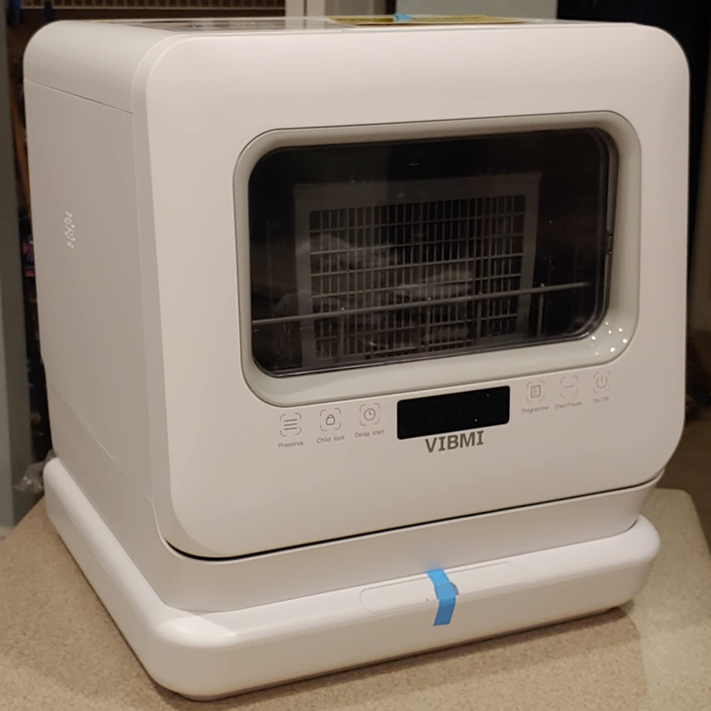 33/mo Finance Countertop Dishwasher, Portable Dishwasher with 6L