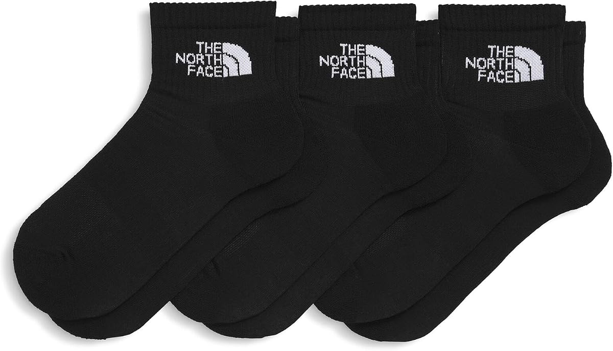 Multisport Cush Quarter Sock | 3-pack, Breathable Athletic Socks for Men & Women, Light Cushion & Ribbed Cuff
