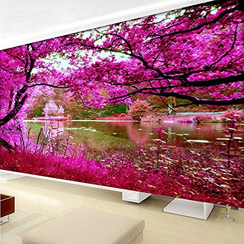 Peinture diamant forêt colorée pour sublimer la décoration du salon