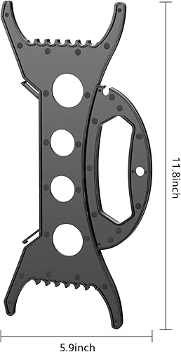 Miniatura 2 de codree 12 soportes de almacenamiento de luz multiusos, organizador de almacenamiento de cuerda de luz de Navidad de 11.8 pulgadas, almacenamiento de