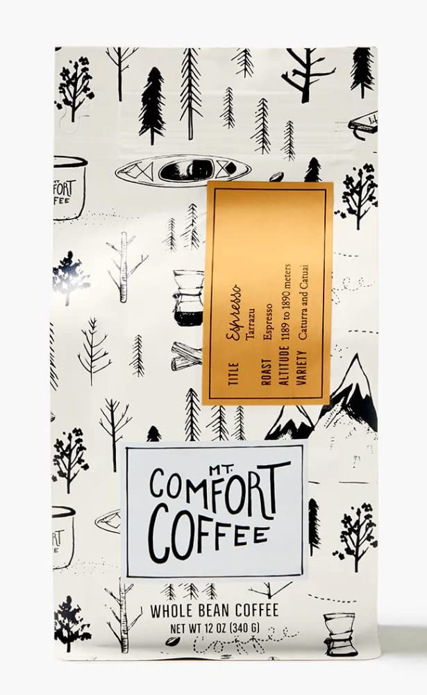 Amazon.com : Mt. Comfort Coffee Espresso Roast, 12 oz Bag - Flavor ...