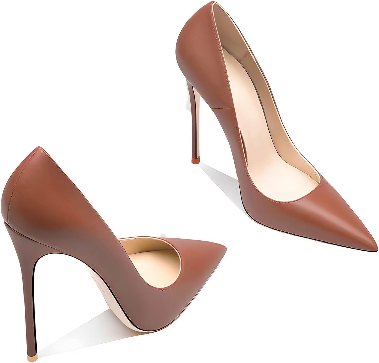 Women's Pointed Toe Stiletto Heels Pumps 4.7IN High Heel Dress Shoes for Parties Wedding Banquet Shoes - Image 5