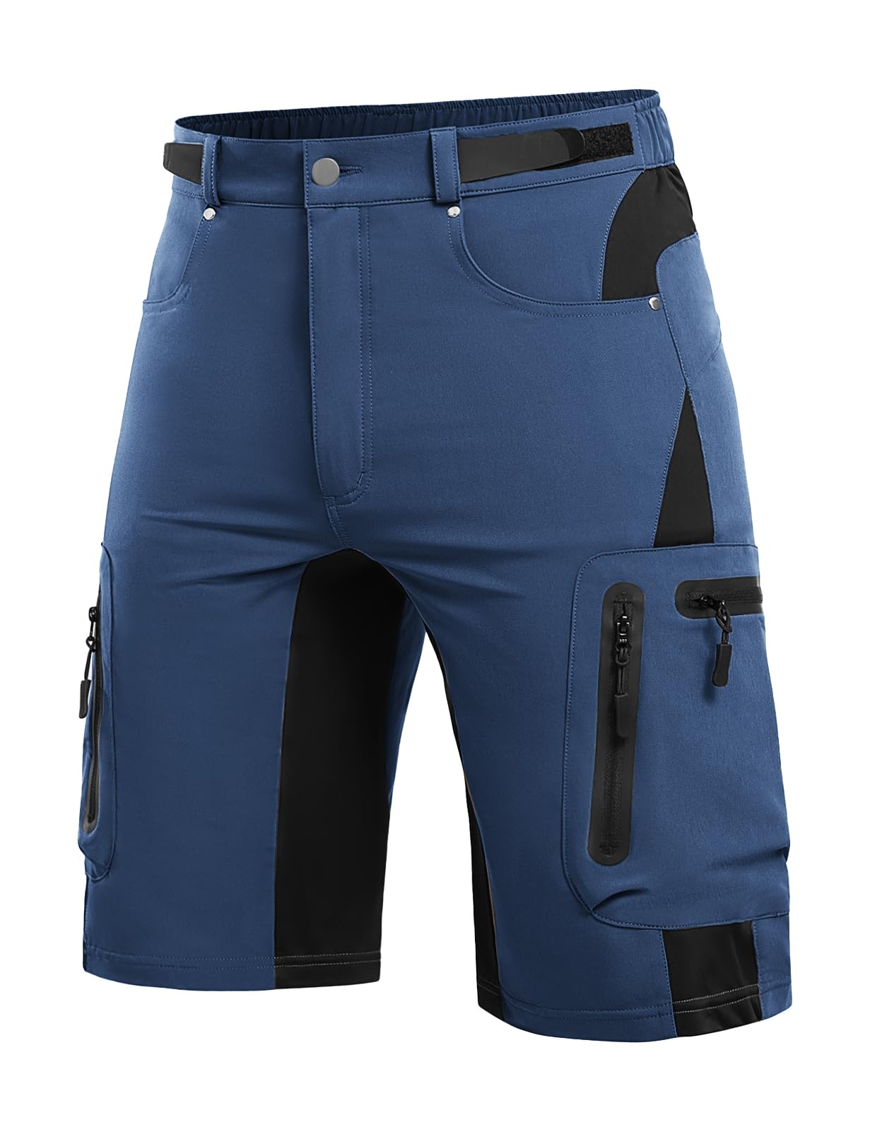 Cycorld Pantaloni corti da uomo, traspiranti, con 6 tasche, facili da asciugare, per mountain bike, da ciclismo, da ciclismo, da uomo, da trekking, per attività all'aria aperta