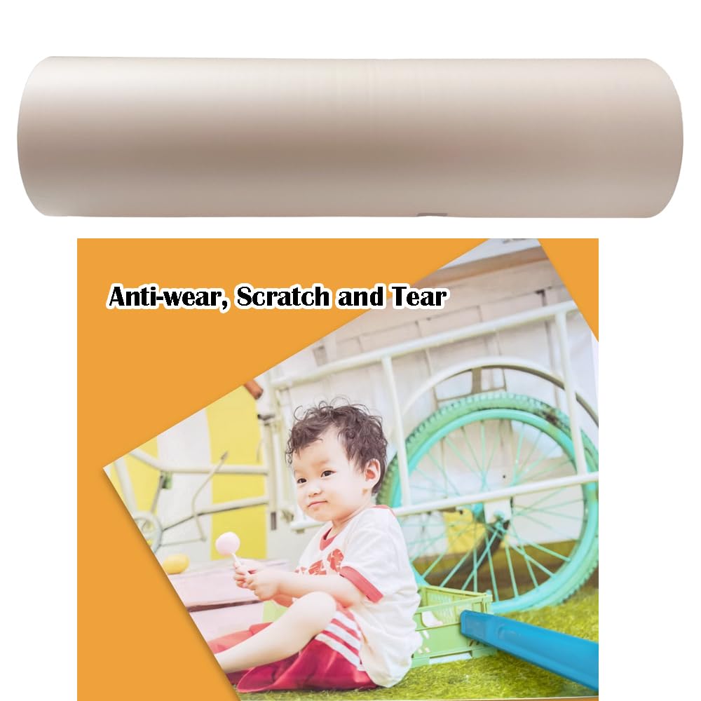 INTBUYING BOPP Soft-Touch Laminating Film - 12.6x656 Ft Glue-Based Roll For Laminators