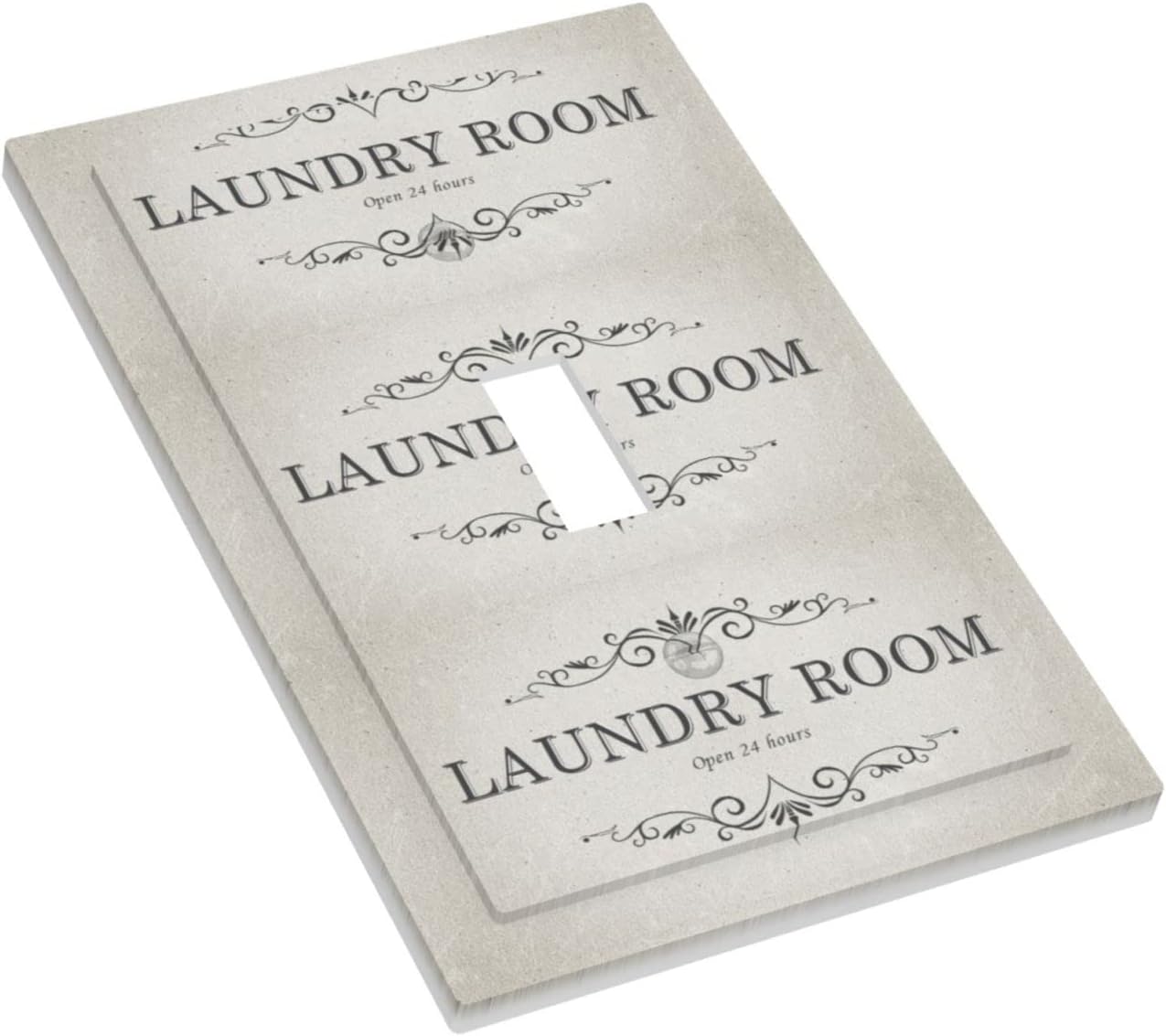 My Laundry-Rooms Modern Single Switch Wall Plate Medium Switch Cover Stylish And Beautiful Switch Trim Cover