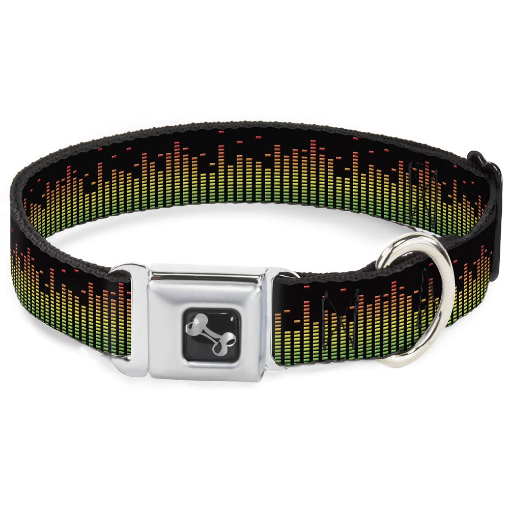 Collier de chien Buckle Down DC égaliseur en os pour petite taille 13-45,7 cm