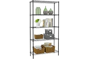 Commercial-Grade Restaurant Shelving: Durable and Versatile Wire Shelving for Efficient Storage