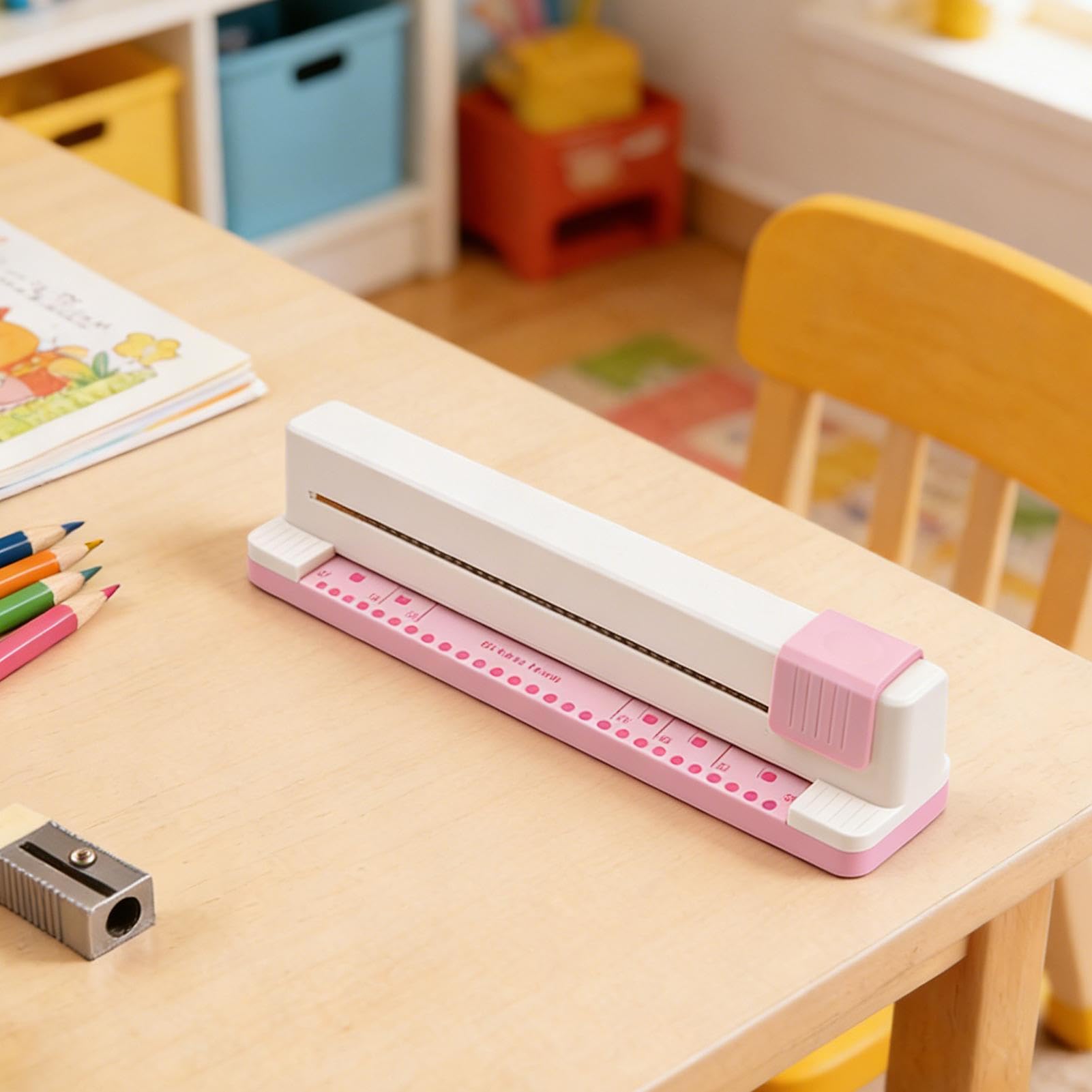 Dziurkacz Biurowy Artykuły papiernicze rękodzielnicze na 5 arkuszy | Perforator do luźnych kartek Do papieru w formatach A4, A5, A6, B5, B6, do scrapbookingu, notesów i dzienników, dla uczniów,