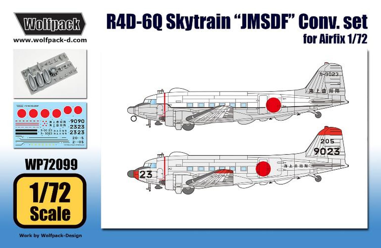 Amazon | ウルフパックデザイン 1/72 ダグラス R4D-6Q スカイトレイン