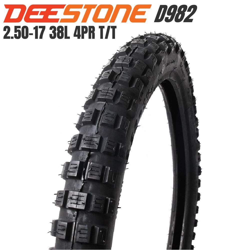 Amazon.co.jp: DEESTONE(ディーストーン)二輪用 ブロックタイヤ D982