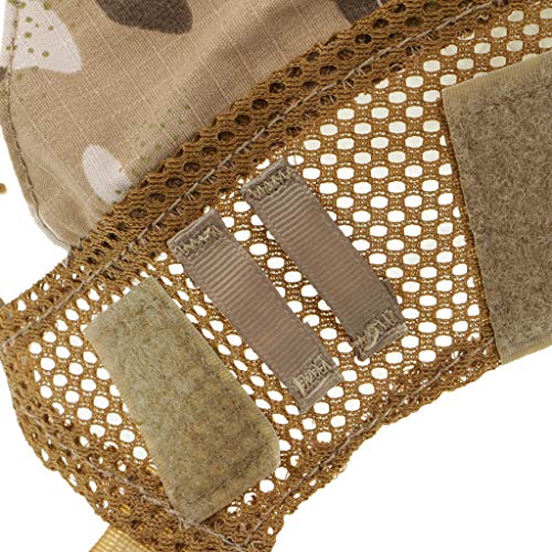 YIJU Equipamento Tático Militar Capa de Capacete de Camuflagem Rápida Acessórios CS para Exteriores