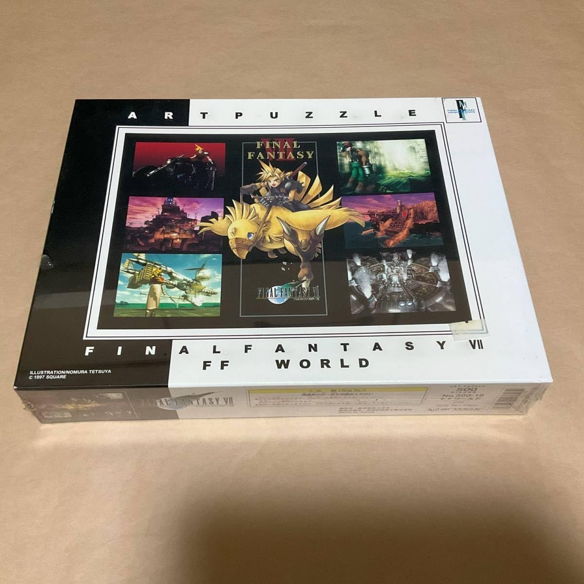 Amazon | FF7 パズル FF ART PUZZLE FINALFANTASYⅦ FF WORLD 500