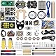 KEYESTUDIO Raspberry Pi Pico Robot Car Kit, Pi Pico Starter Kit, MicroPython C+, App-Steuerung, inklusive Blöcke und Pico, elektronisches DIY-Roboter-Kit für Jugendliche und Erwachsene