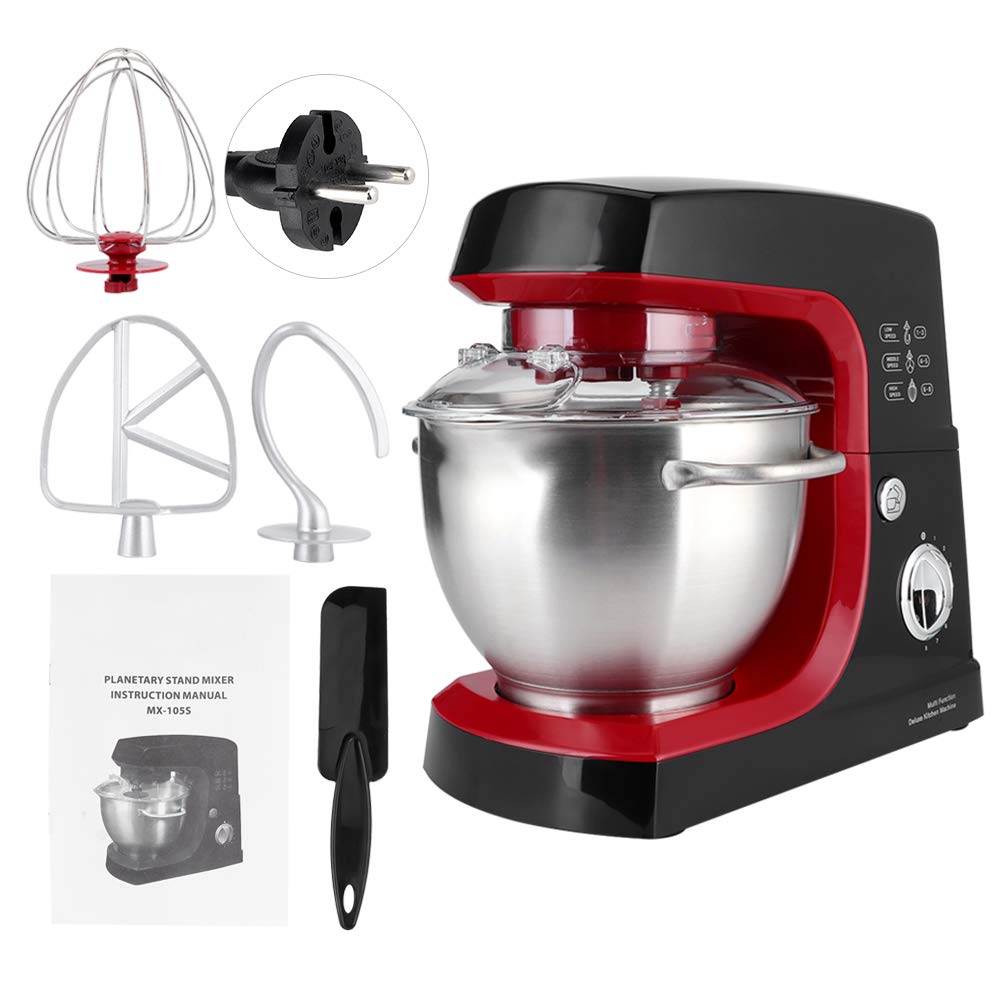 Fdit Impastatrice Elettrica, Mixer da a Testa Inclinabile, Motore da 1200 W