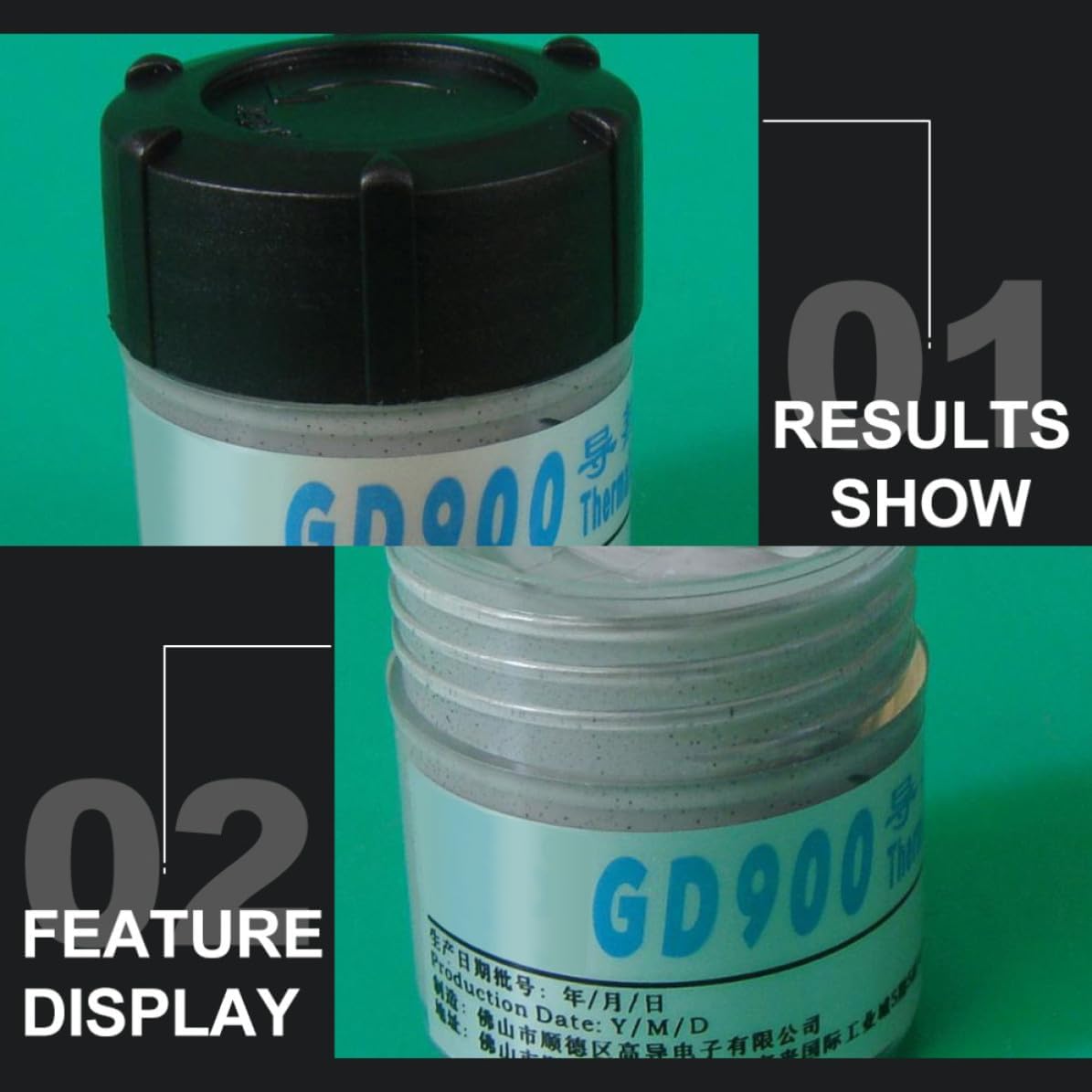 High Performance Thermal Conductive Paste 30g Silicone Grease CPU Cooler Thermal Paste for Graphic Card and Pcba with Non-Corrosive, High Insulation Properties, to Fill the Gap
