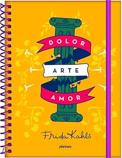 jandaia, Agenda Planejamento Espiral Frida Kahlo Arte