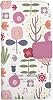 AQUOS sense3 SH-02M SHV45 SH-M12 AQUOS sense3 liteAQUOS sense3 basic SHV48 case notebook type smartphone case nbfl089b Nordic flower pattern flower pink card type smartphone cover mobile cover compatible ZI:L Gile L