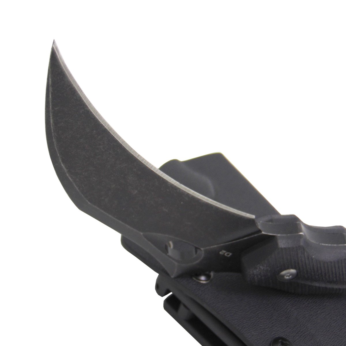 Masalong Pterosaurs im Freien kampierender beweglicher Verteidiger reparierte Krallenmesser karambit (black)
