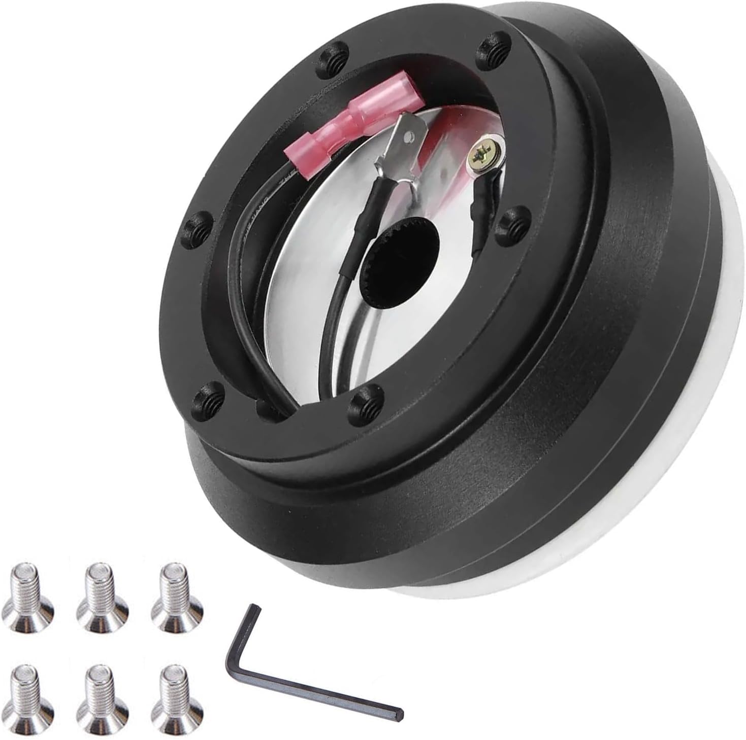 110H Aluminum 6-Hole Steering Wheel Short Hub Adapter Fit For Civic Accord CRX Prelude Acura Integra