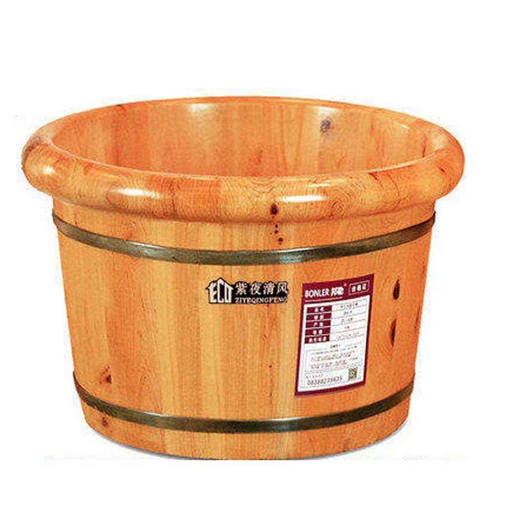 Buy GLHome Cedar Barrel Foot Bath Barrel Foot Bath Barrel Foot Bath