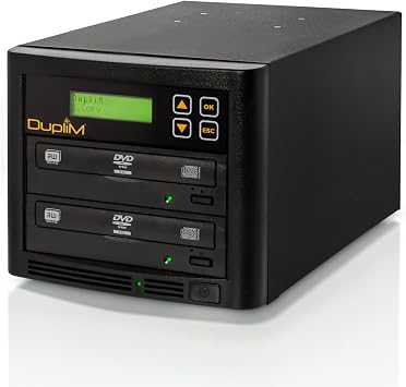 DupliM 1 to 1 DVD CD Cloner Duplicator Stand-Alone Disc Copier Burner
