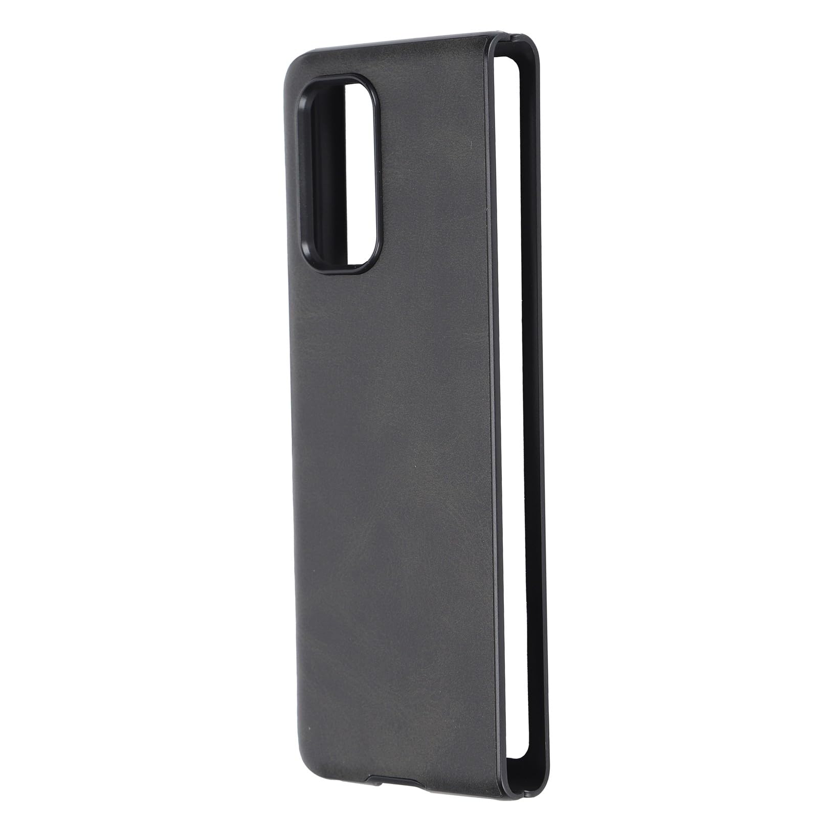 SIXRUN Leather Smartphone Case for MIX FOLD, ABS (BLACK)