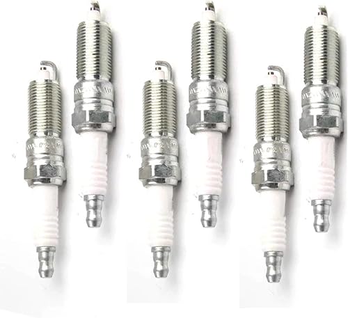 4-6 bujías de iridio para velas de coche 96130723 (color  6 piezas)