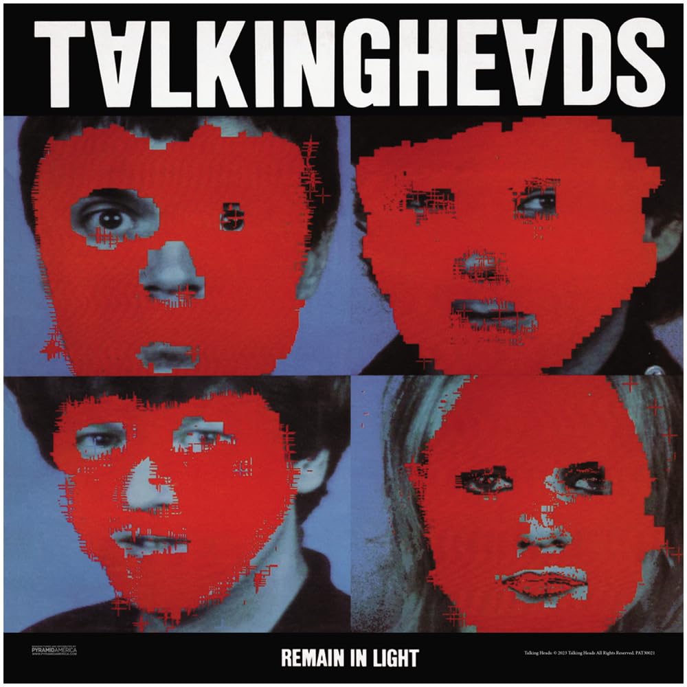 Amazon.com: Pyramid America - Talking Heads Poster - Talking