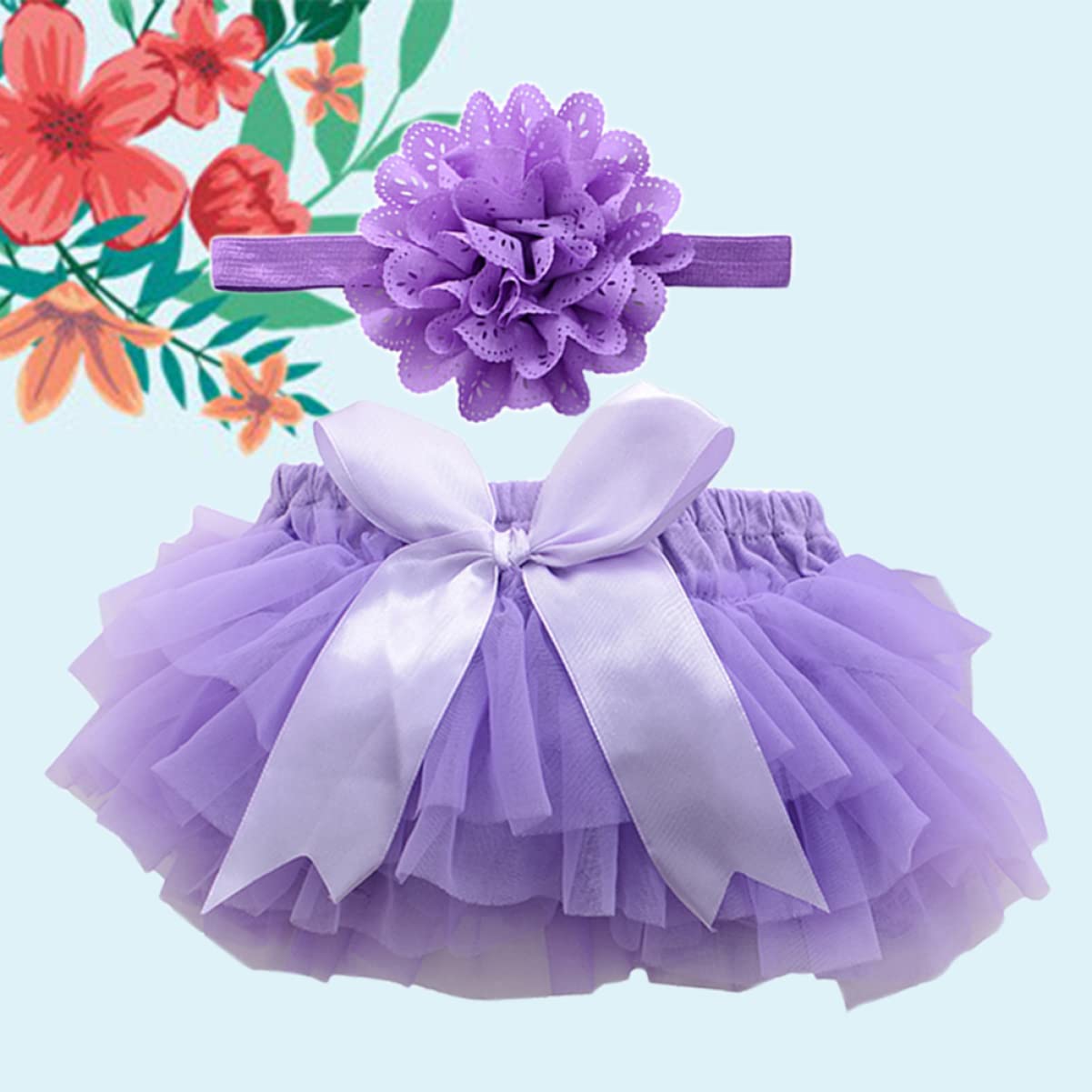 GALPADA Baby-Tutu-Rock 3 STK Rock Mädchen Kind Unterwäsche Tutu Baby