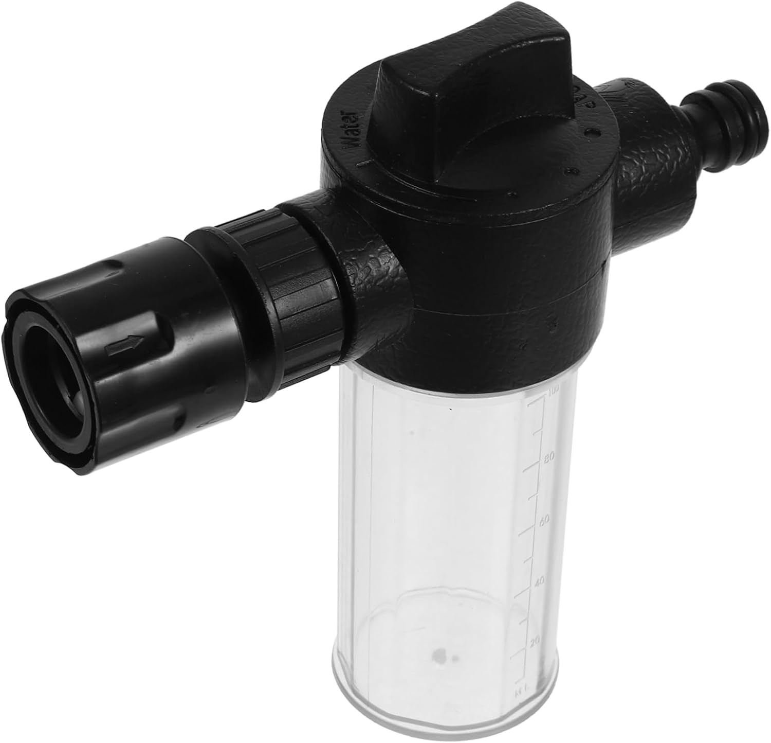 Foam Sprayer for Car Wash, Plastic Nozzle Attachment Black