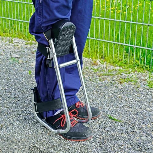 Almohadilla de rodillas para soporte de tobillo en limpieza de superficies y mantenimiento 3
