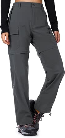 Cycorld Women's Convertible Hiking Pants Lightweight