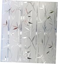 Levemolo 1 Rolo De Janela De Vitral Janela De Vitral Aderente Janela Decorativa Adere Adesivos De Janela De Pvc Papel Adesivo De Janela De Bloqueio UV Adesivos De Janela Filme De Janela