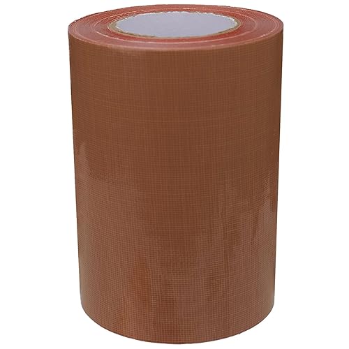 Cinta adhesiva súper fuerte de 4 pulgadas, cinta adhesiva multiusos resistente al agua, para manualidades y mejoras del hogar, 32 pies, color marrón