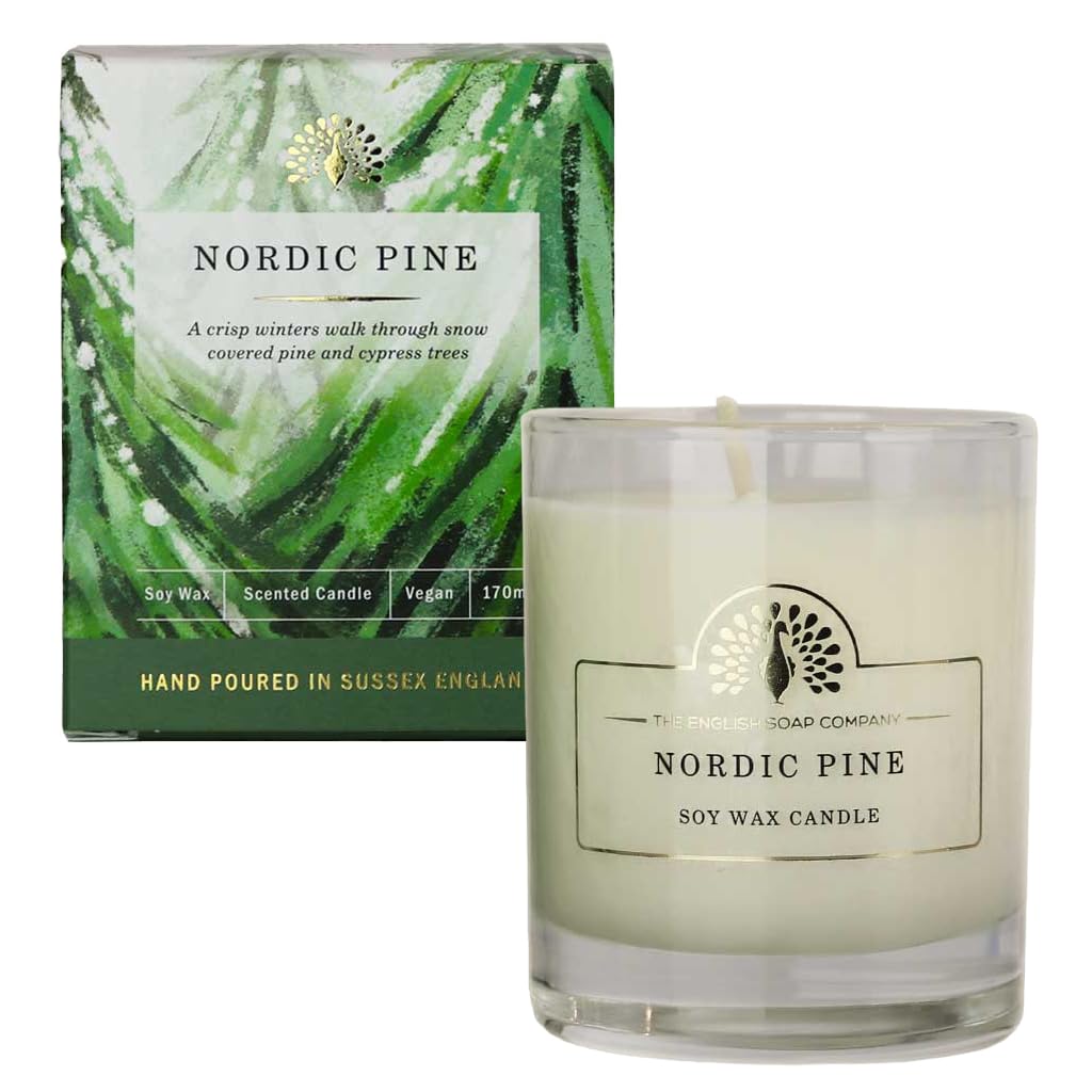 Wintertide Soy Wax Scented Vegan Candle - Frankincense and Myrrh