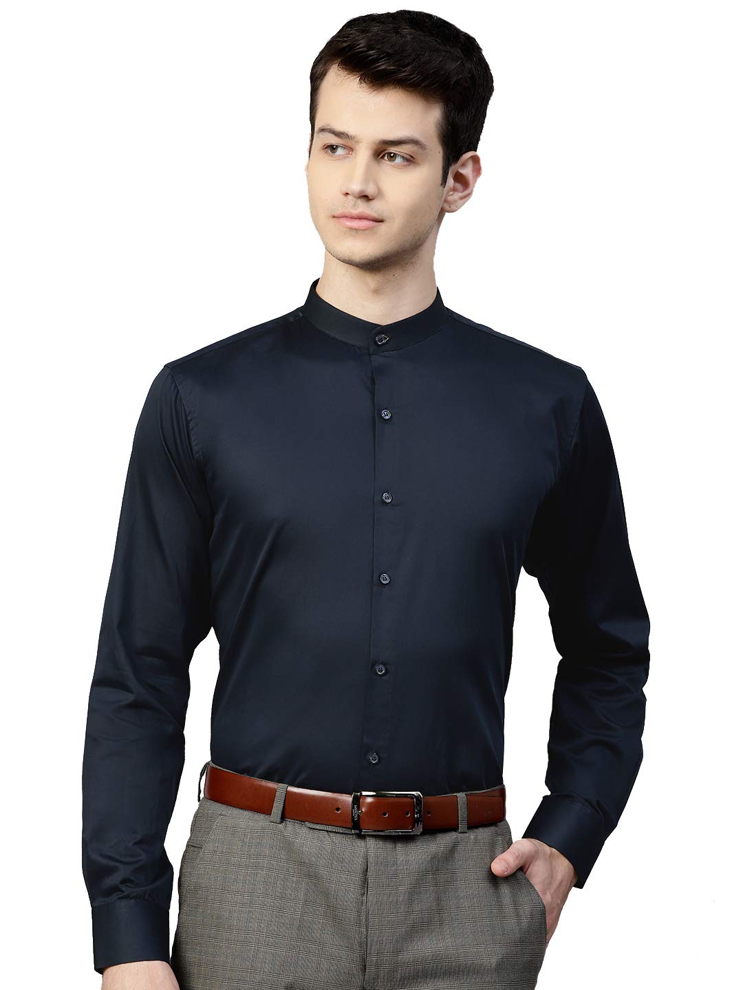 MANQMens Slim Fit Club Wear Shirt
