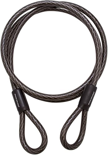 Miniatura 2 de Planet Bike Cable de doble extremo para portabicicletas (0.591 in x 8 pies), negro
