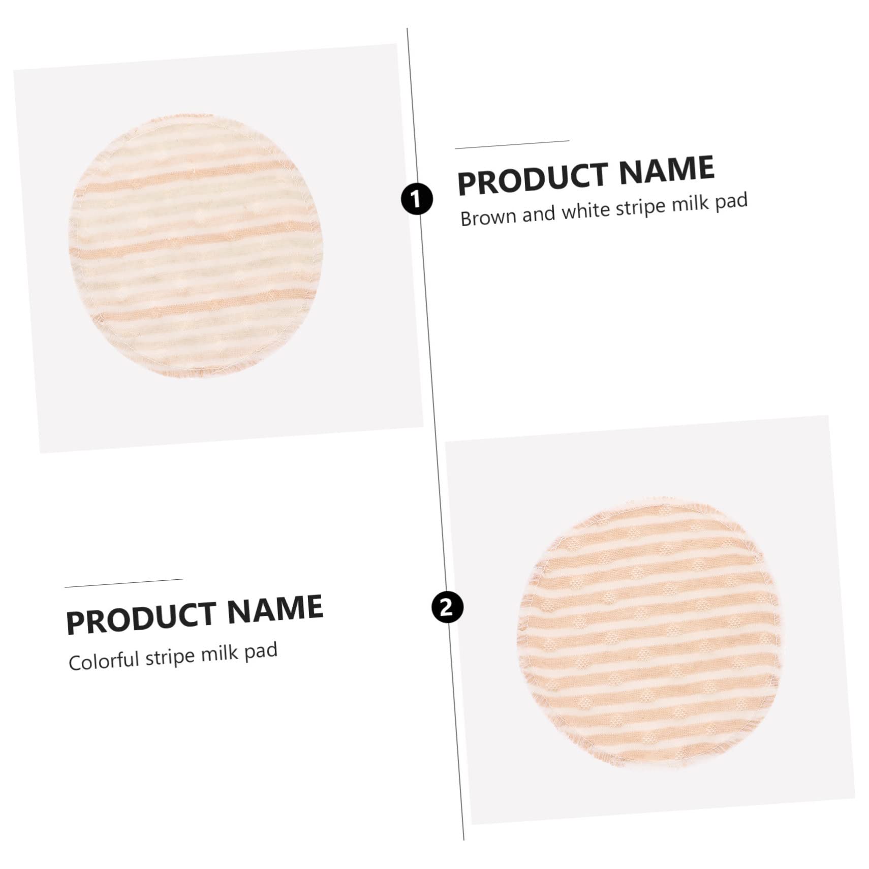 BESPORTBLE Professional Breastfeeding Cushions 10 Pack Cotton Nursing Pads Reusable Leakproof Soft for Nipples