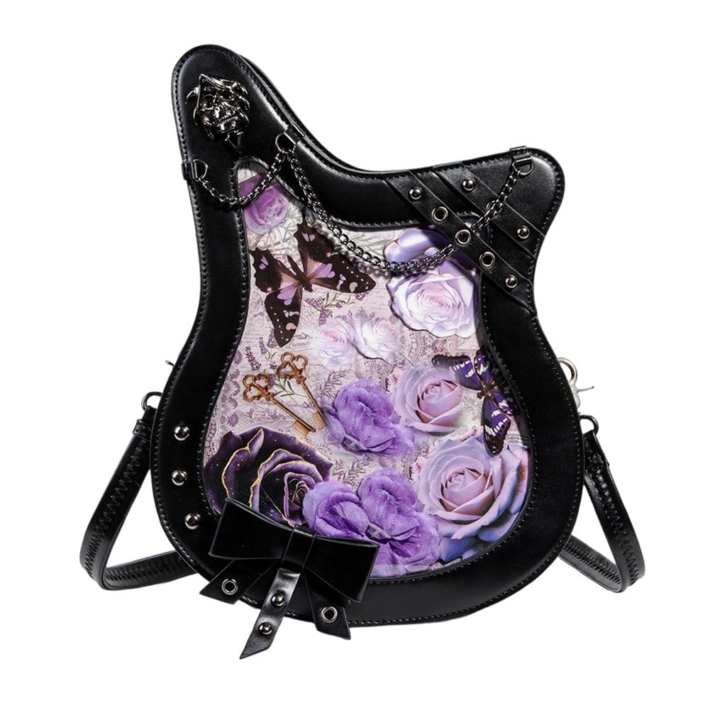 Ita Messenger Bag dla kobiet, słodka torba na ramię, skórzana torba na ramię, kawaii w japońskim stylu anime