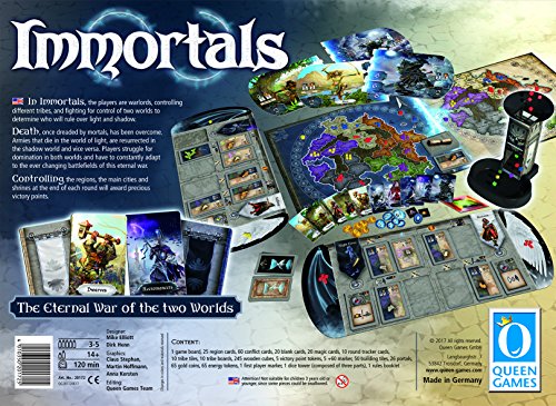 Queen Games Immortals - Juego de mesa estratégico miniatura 3
