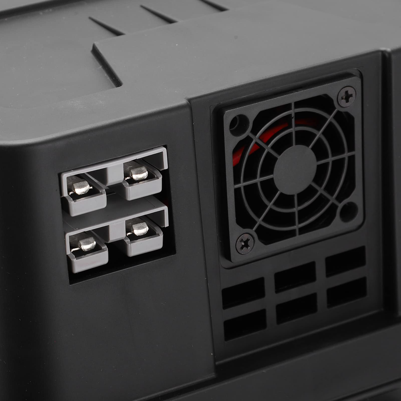 Batteria Power Center per Motore da Pesca Alla Traina 12 V 60 A con Interruttori Integrati, Misuratore di Tensione, Caricatore USB e Porta per Accessori da 12 V per Camper,